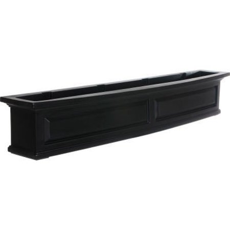 MAYNE MAIL POST INC Mayne® Nantucket 5-ft. Window Box, Black 4832-B